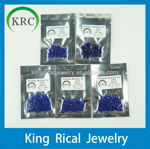 Wholesale synthetic spinel sapphire gemstone