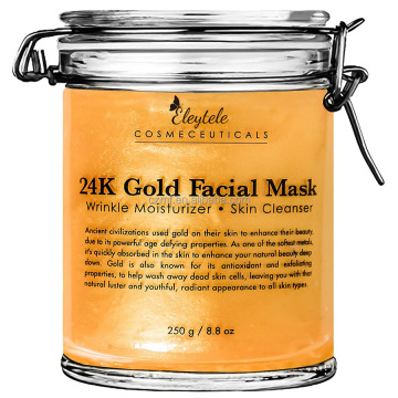 OEM ODM OBM PROPRIETÀ PROPRIETÀ SCHEGGIO NATURALE ANTI-INAGGIO ESFOLIATTO SUGGERO VOLTA ORGO ORGANICA MASSIONE ORGO 24K GOLD