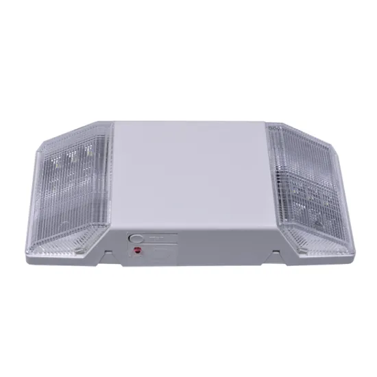 China Manufacturer of Rechargeable Adjustable Fixed Twin Head Emergency Lights
