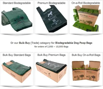 biodegradable PE dog poop pet waste bag, biodegradable plastic dog poop pet waste bag, Earth-Friendly Dog Poop Bags