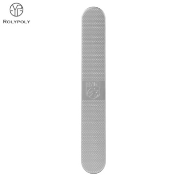 personalized stainless steel nail file round metal file