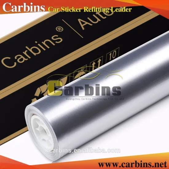 Silver metallic pearl car wrap vinyl self adhesive vinyl for vans