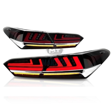 MAICTOP Smoked LED Tail Light for Camry Facelift 2018-2020