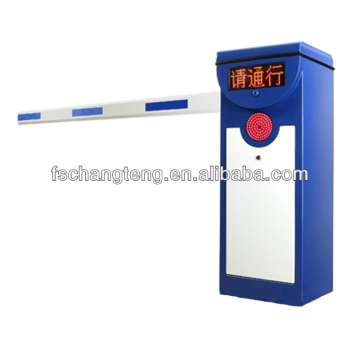 automatic road barrier with aluminum motor