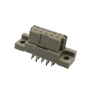 10 Positions Vertical Female Type B IEC60603-2 Connector