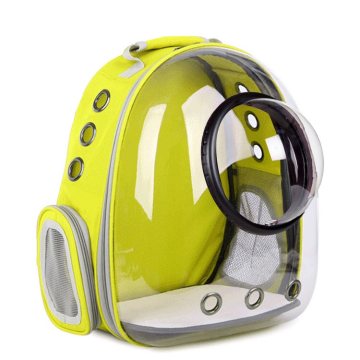 Pet Backpack Space Transparent Breathable  Portable Clear Dog Backpack Carrier Hot Sale