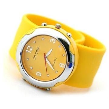 Jelly Silicone slap Watches dial move