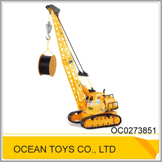 Colorful miniature plastic crane truck toy OC0273851