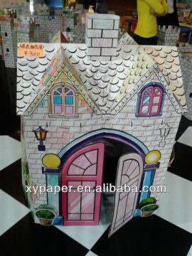 Diy new design Paper toy house