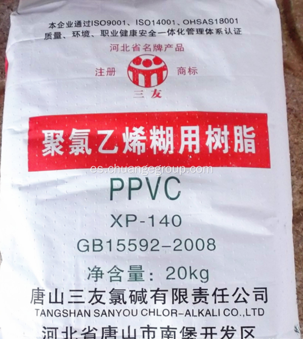 Pasta de PVC Tangshan Sanyou SY Z140 Z100 Z170