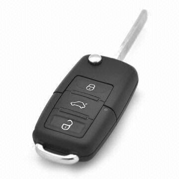Remote Control with Folding Key, Same Design for Volkswagen B5 Remote, Car Logo and Blank Key