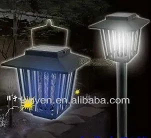 Solar power garden mosquito repellent lamp