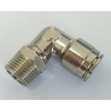 Air-Fluid Swivel Male Elbow Push in Fittings