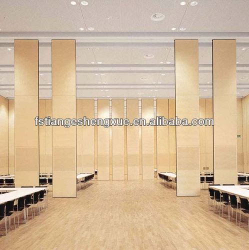 High Absorption And Soundproof Movable Partition Wall For Indoor Soundproofing