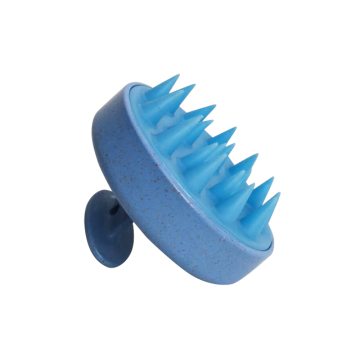 Brush di shampoo denti in silicone all'ingrosso per massaggio per capelli e cuoio capelluto