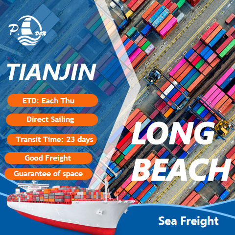 Spedizione da Tianjin a Long Beach