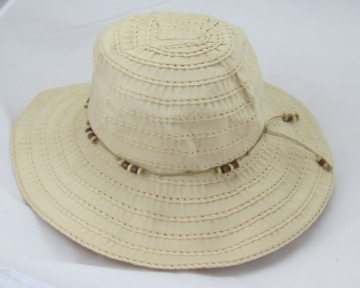 Natural Ribbon Floppy Hat (CKF1303)