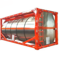 Жидкий кислород 40 футов ISO криогенный контейнер резервуара