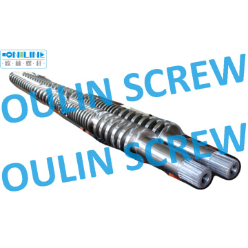 Cincinnati Titan68/147 Twin Conical Screw and Barrel for PVC Extrusion