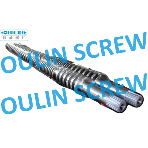 Cincinnati Titan68/147 Twin Conical Screw and Barrel for PVC Extrusion