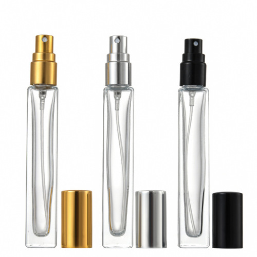 10ml round square clear frosted Perfume Spray Bottles