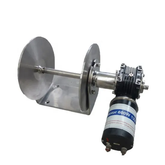 1400W Drum Winch Mini 12V 24V Electric Anchor Winch for Boats and Yachts