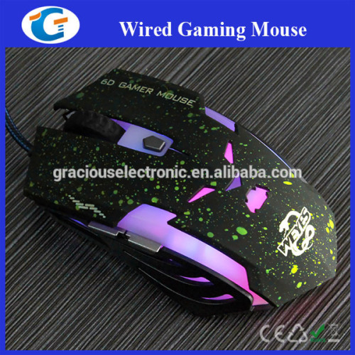 Optical Comfort Surface Silent Game Wired Mouse For Home Office
