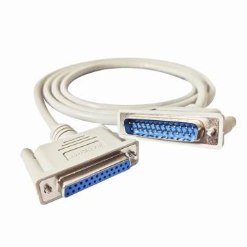 Male to Female D-Sub 25 Pin Extension Cable for Machines