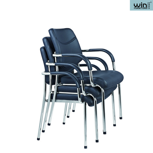 High Quality Leather Armrest Office Chair Office Chairs With Armrest For Meeting Room Factory
