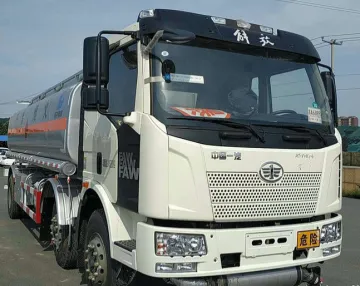 FAW truck 220 HP oil tank Euro 5 Diesel fuel tank truck 6X2 18000 liters heavy oil tanker truck price