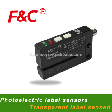 FC-2600 Series Photoelectric Label Sensors, Fork Sensor, Groove Sensor, U Shaped Sensor, Suitable For Auto Packing Machine
