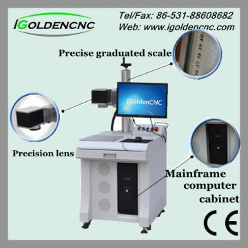 10W Co2 laser marking glass perfume bottle printing machine