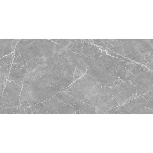 Telhas de cerâmica de porcelana esmaltada cinza 900 * 1800 Marble Look Grey