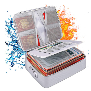 Multi-Layer Portable Fireproof Bag for Documents - Office Home