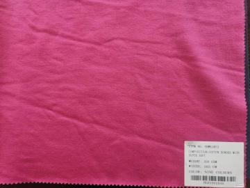 Cotton Bonded With Super Soft Knitting Fabrics