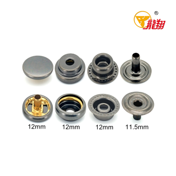 202# Mini Reinforced Brass Canopy Snap Fastener
