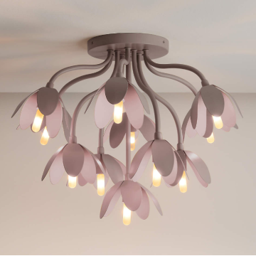 Kids Flower Flush Mount Ceiling Light