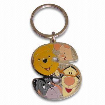 S-shaped Metal Keychain, Ideal for Promotions, Gifts, and Souvenirs