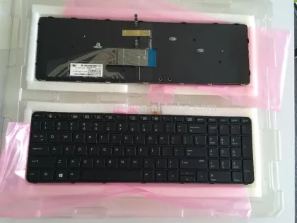 Hot selling US Laptop Keyboard for HP 450 G3 455 G3 470 G3 backlit keyboard with frame wholesale