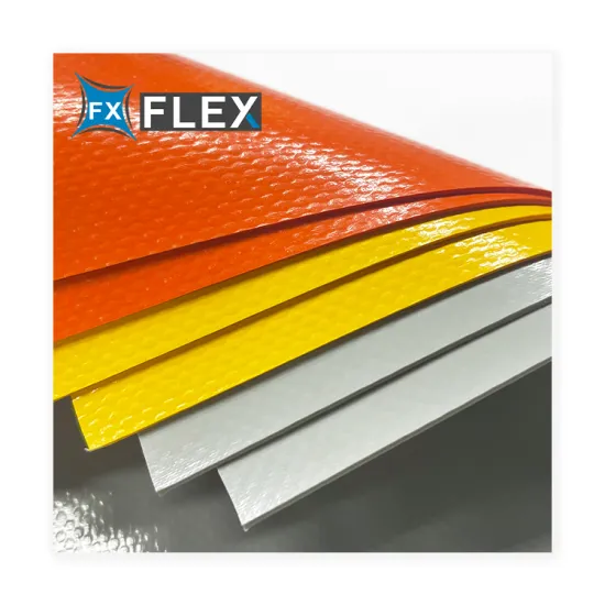 Orange 900gsm Heavy Duty PVC Tarpaulin - Waterproof Roll Price Per Meter