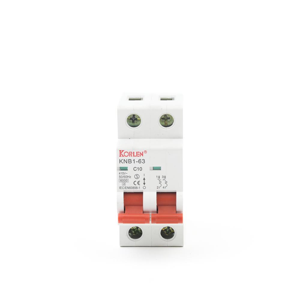 Miniature Circuit Breaker with 10KA high breaking capacity