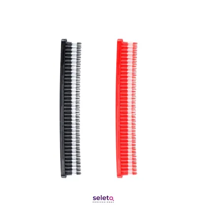 Hot Sale Professional Hair Salon Barber Tools - Afro Hair Extension Comb 3 Rows Teeth Teasing Comb