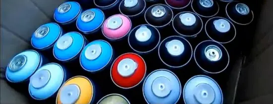 Water Base Art Graffiti Spray Can
