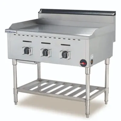 China Factory Commercial Kitchen Equipment Stainless Steel Gas Griddle