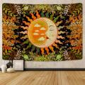 Hoge digitale drukpsychedelische hippie hangend tapijt