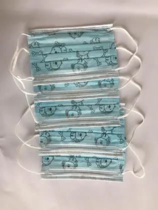 3 Layer Disposable Boy Girl Face Mask