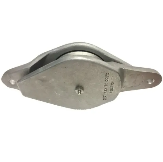 Industry Standard 4 Inch Aluminum Cable Monofilament Longline Block