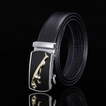 Mens PU Alloy Square Buckle Business & Leisure Belts - Black Metal Waistband Belts for Jeans