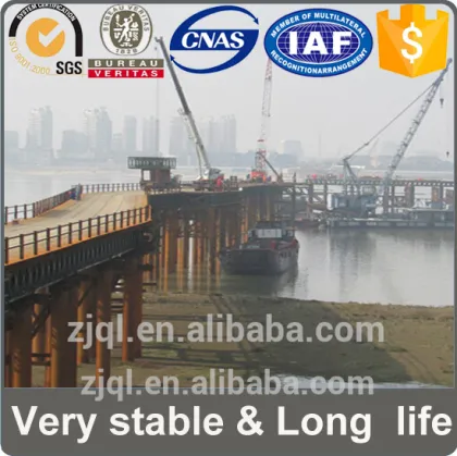 Temporary bridge bailey bridge