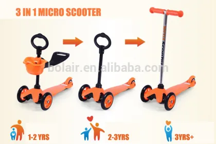 New 3 in 1 baby seat scooter Micro Scooter